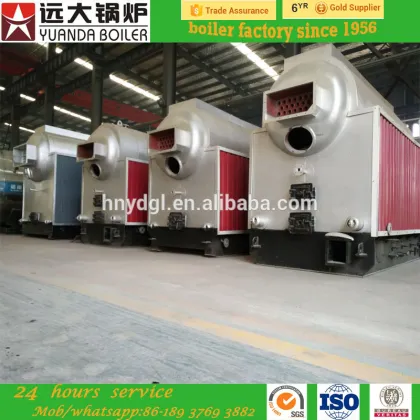 Yuanda high efficiency 6tph coal fired steam boiler