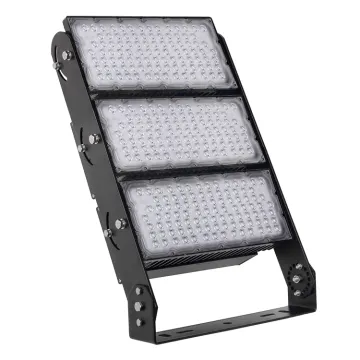 500W LED Flood Light, 48000 Lumen, IP65 Waterproof, for Sport Field (400W/600W/800W, 3000K/5000K/6500K, Modular High Mast)
