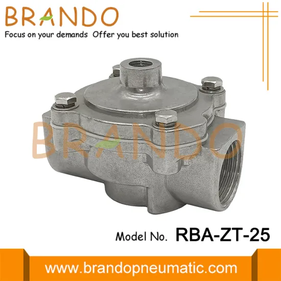 1'' Straight Through Remote Pilot Pulse Valve For Dust Collector