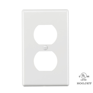 Fireproof Plastic Wall Receptacle Plate