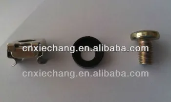 M6 Captive nut only, fixing hub cap to wheel