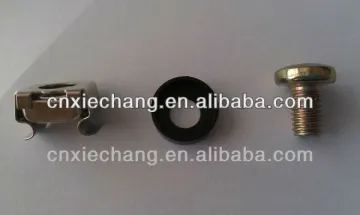 M6 Captive nut only, fixing hub cap to wheel