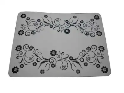 Plastic hello kitty shape silicone cup mat made in China
