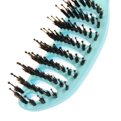 Vent Brush Colorful Curved Sharp Tail Hair Brush for Waves Manufactory