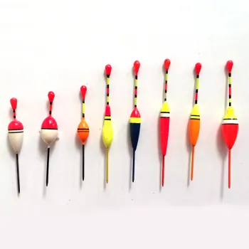 New Design Long Tail Balsa Wood Bobber Floats for Freshwater Fishing