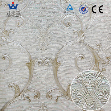 2016 living room PVC Wallpaper from China Producer accept OEM service