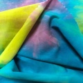 Stretch Antistatic Tie Dye Jersey Cotton Spandex Fabric