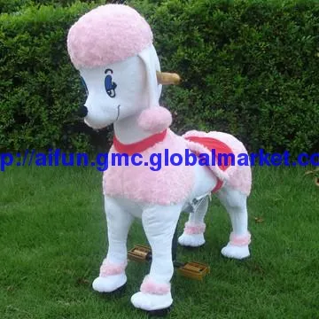 U and Me royal doggie princess ride on toy, inchworm riding toy