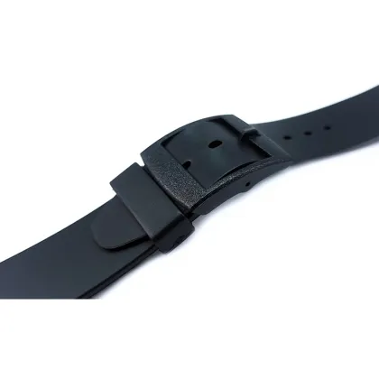 Plastic Watch Strap for Man Swatch Black Watch