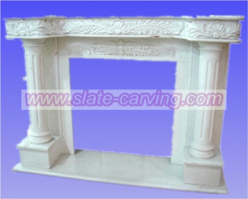 flower fireplaces,flower carved fireplaces,natural stone