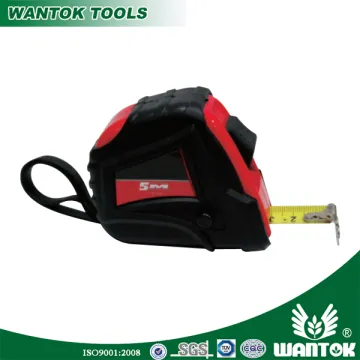 Tri-stop Heavy Duty Rubber Cover Measuring Tape