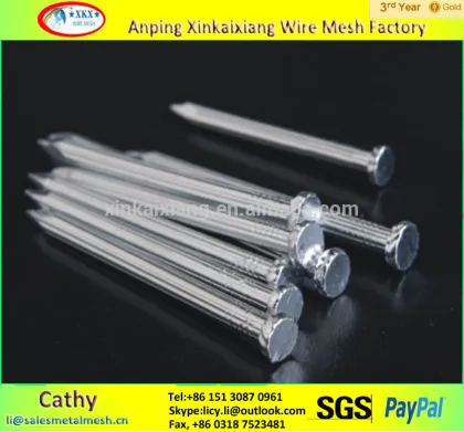 concrete steel nails / steel nails manufacturer