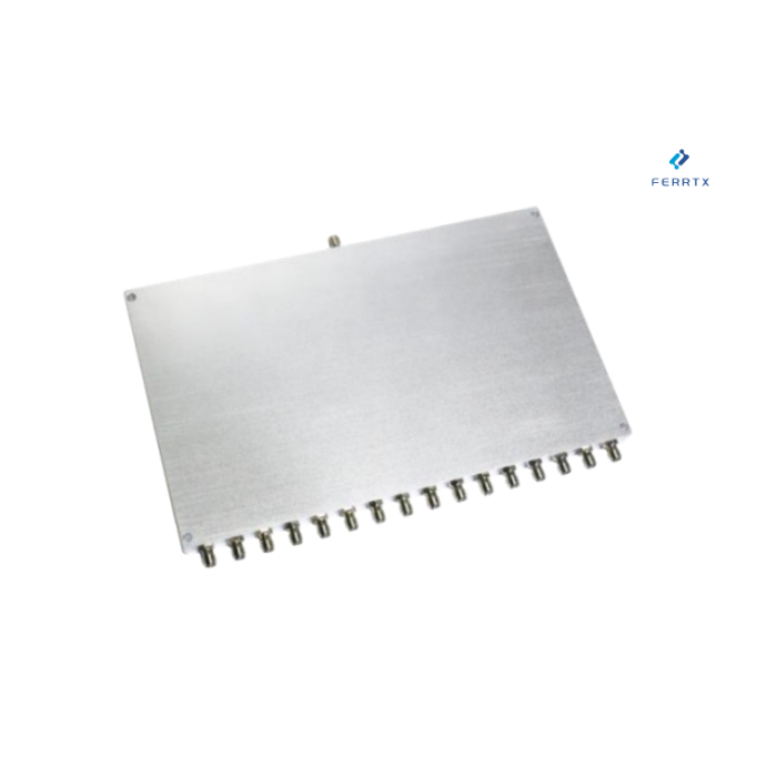 Divisor de potencia coaxial