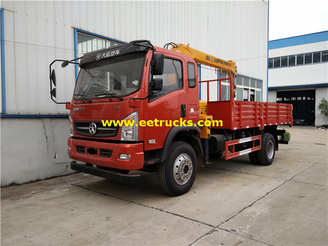 Dayun Folding 6ton Crane Trucks