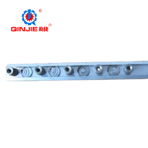 Accesorios de tiras de aluminio integradas.