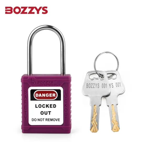 Custom 38mm Loto Padlock with Master Key for Industrial Equipment Overhaul
