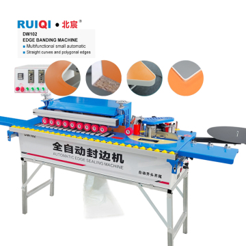 DW102 Automatic Round Head Sealing Semi-automatic Woodworking Edge Banding Machine