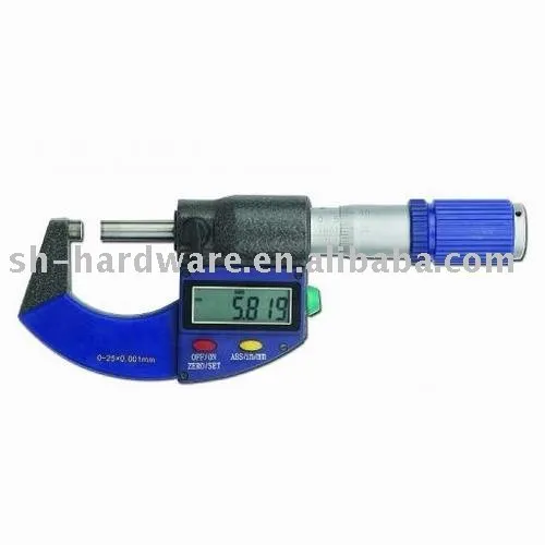 0-25mm Electronic Digital Outside Micrometer