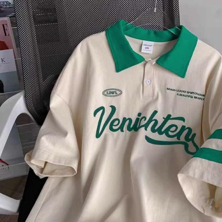 Cotton Polyester Mens Uniform Golf Polo Shirts
