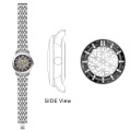 Automatische SLEF Wicking Mechanical Ladies Arms Watch Watch