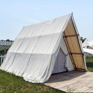 Factory Selling Outdoor Luxury Canvas Safari Tent Hotel Resort Triangle Tents