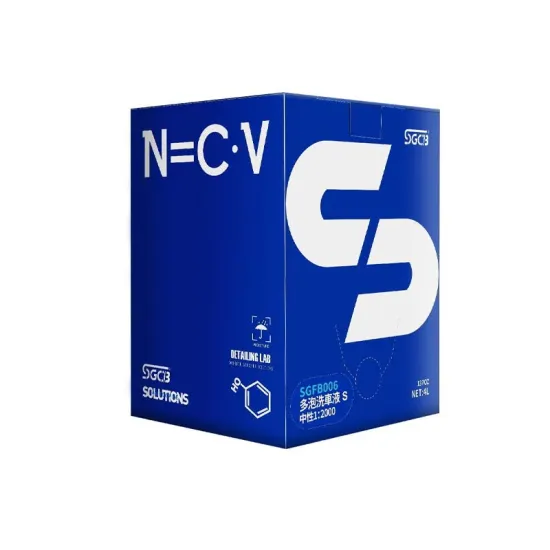 4L Foam S Car Wash Chemicals Solvent