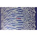 Flat White Embroidery Lace Fabric