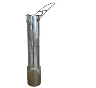 Glass sample bottle