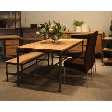 solid oak coffee table