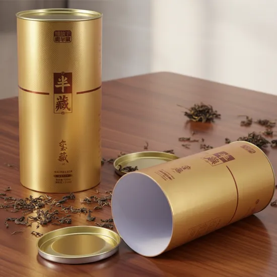 Luxury Wine Packaging Solution with Metal Lid