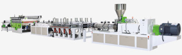 PVC Semi-skinning WPC foaming board extrusion line