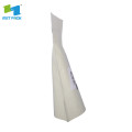 High quality biodegradable kraft paper bag stand up with clear window