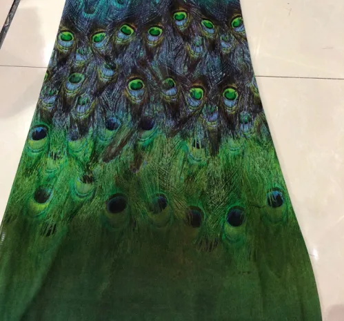 100% Polyester Animal Print Laidies Dress Fabrics