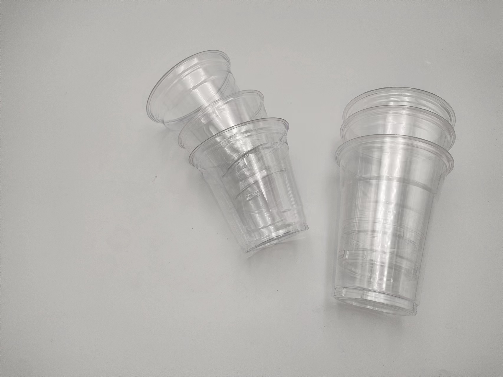 Disposable High Transparent PET plastic cups7