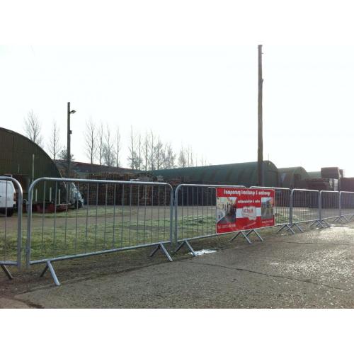 Gegalvaniseerde Crowd Control verkeersveiligheidsbarrière top verkoop