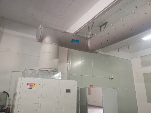 Fiber cloth air duct