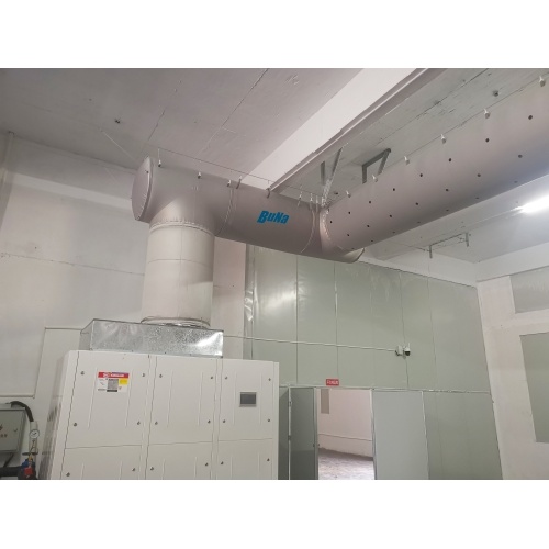 Application of Fabric Air Ducts in Industrial Parks