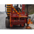 Environment-Friendly guardrail piling machine