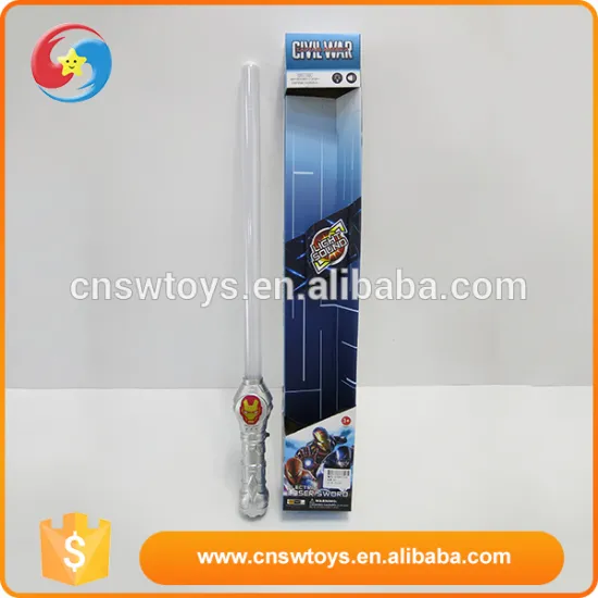 Custom design love gift plastic boy first choice hot flashing sword