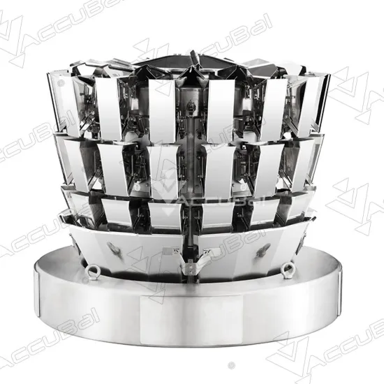 16 Head Stainless Steel Automatic Multihead Weigher for Salad