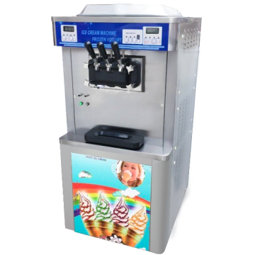 Three color soft ice cream machine 2023