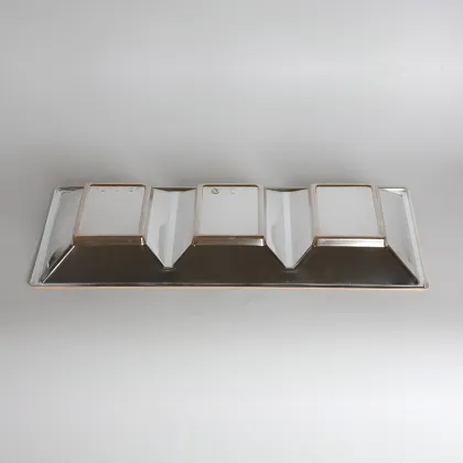 Transparent Rectangle Plastic Bread Box Container with Lid for Butterfly Crisp Brown Bread