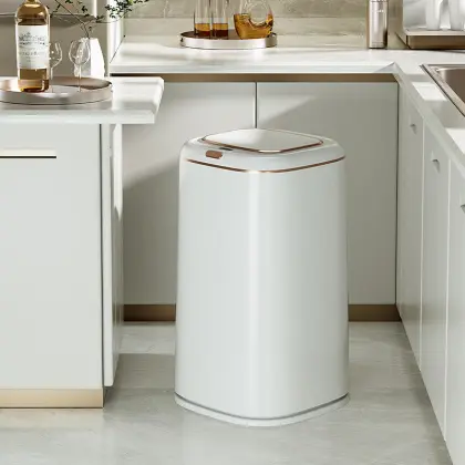Smart Induction Flip-top Trash Can 2026 New Design