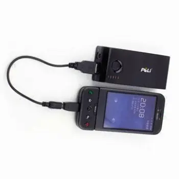 5,200mAh Backup External Battery Pack High Capacity Power Bank Charger with Built-in Flashlight