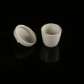 Low Form Glazed Porcelain Crucibles with Lid 20ml