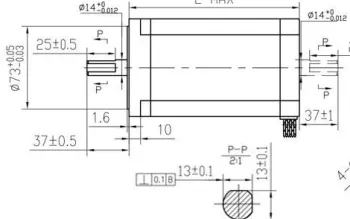 34HM Hybrid stepper motors