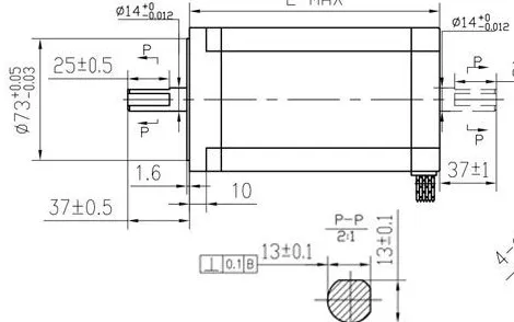 34HM Hybrid stepper motors