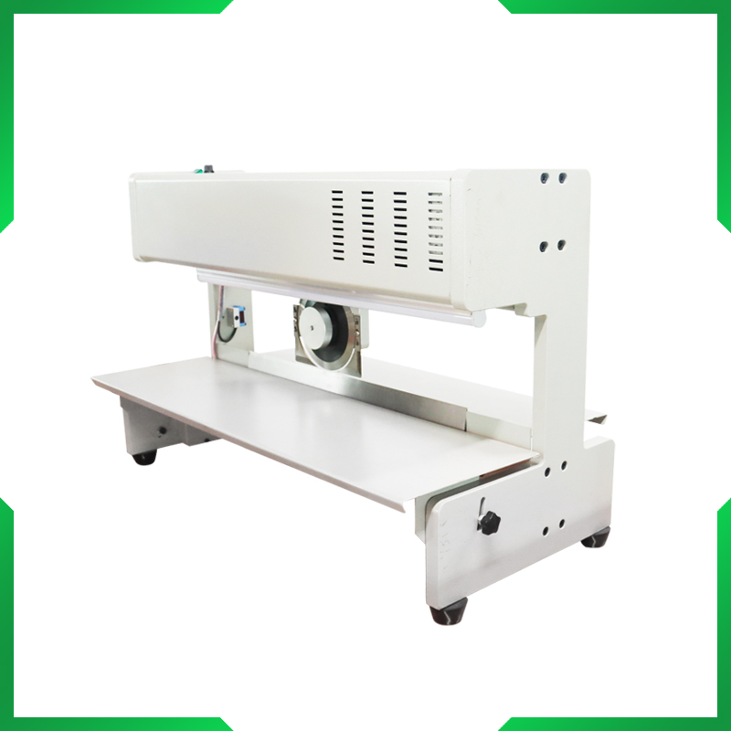 Pneumatic electric multi blades depanel machine