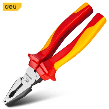 Deli DL512008 6" 7" 8" Insulated VDE Combination Pliers 1000V Insulated VDE C Type C Combination Pliers