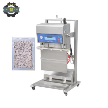 Electric-Driven Nitrogen Sealing Screw Industrial Automatic Vertical Vacuum Packing Machine for Fish Food Pouches